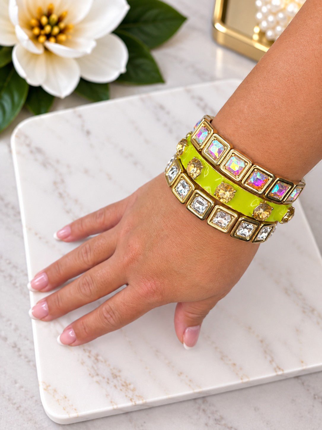 Belle of the South Bangle - Water Resistant - The Grand Magnolia Boutique