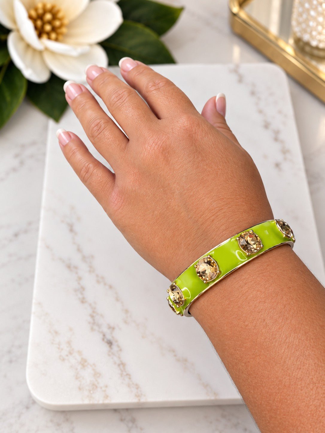 Belle of the South Bangle - Water Resistant - The Grand Magnolia Boutique