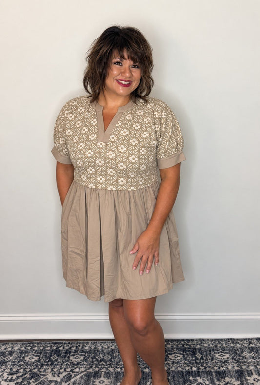 Magnolia Meadow Dress by Entro - The Grand Magnolia Boutique