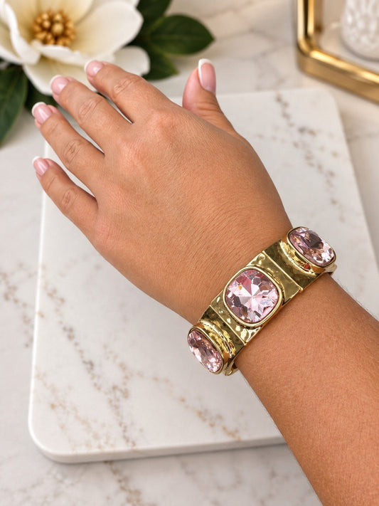 The Grand Magnolia Stretch Bracelet - The Grand Magnolia Boutique