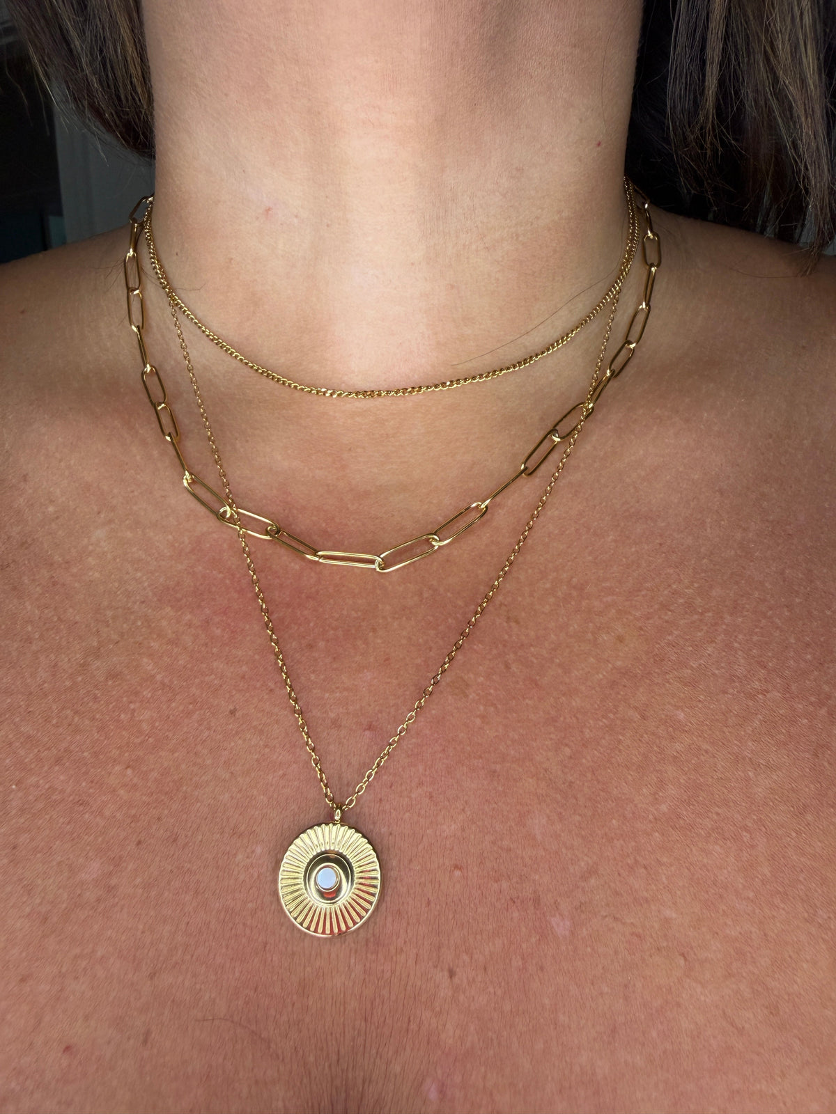 Timeless Layers 18K Plated Waterproof Necklace - The Grand Magnolia Boutique