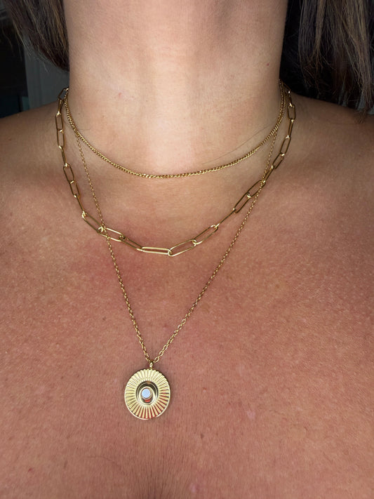 Timeless Layers 18K Plated Waterproof Necklace - The Grand Magnolia Boutique